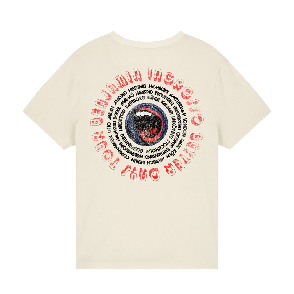 HONEY BOY - EUROPE / SWEDEN Tour Natural T-Shirt