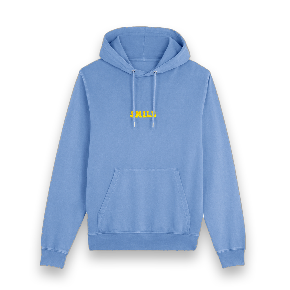 Smile - Embroidered Hoodie