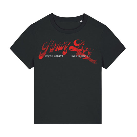 HONEY BOY  - EUROPE / SWEDEN Tour Black T-Shirt